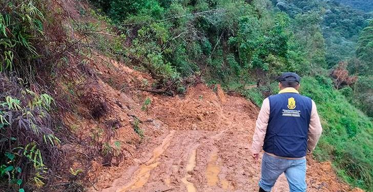 Riesgo en Génova, Quindío, por la Temporada de Lluvias